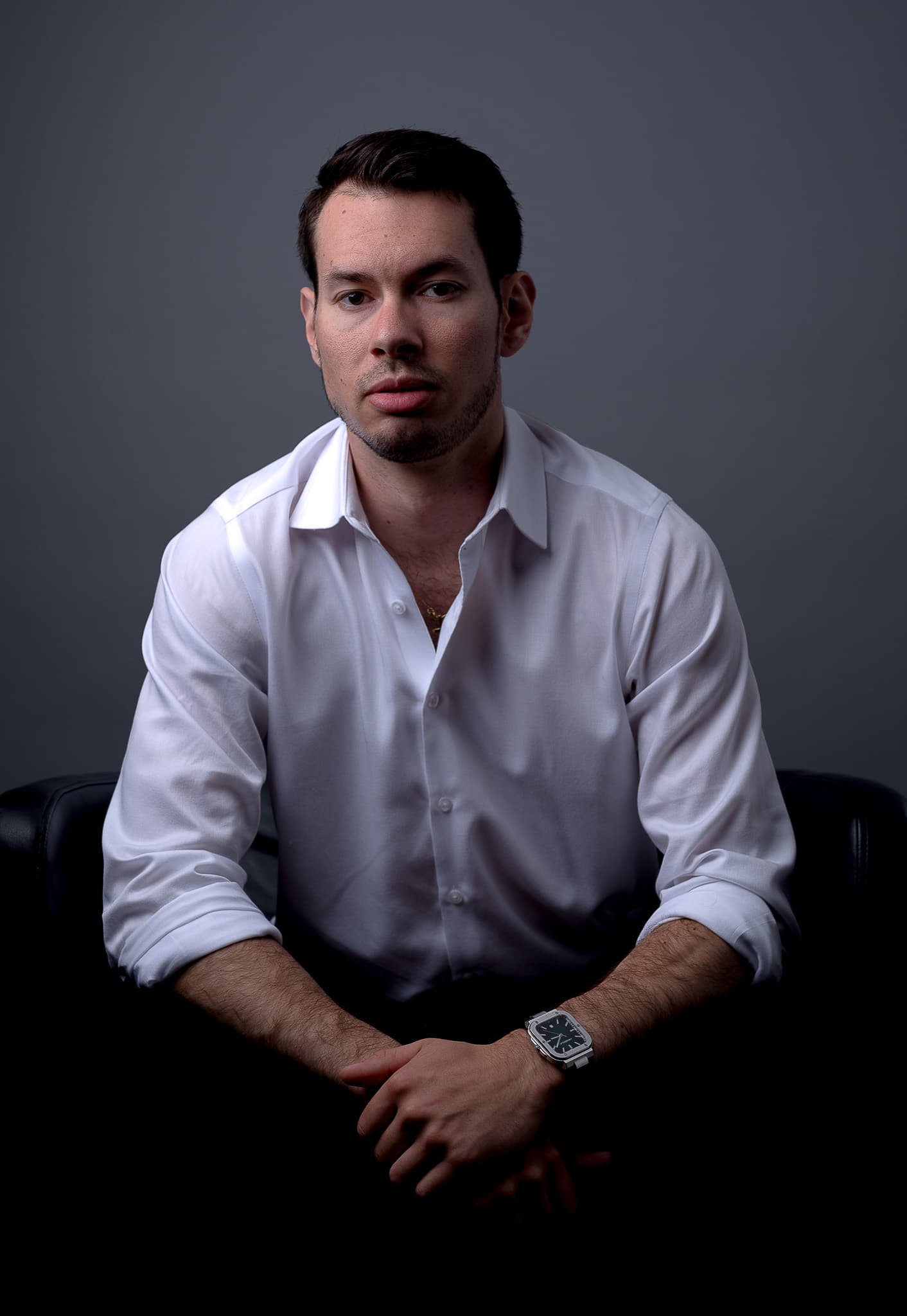Joël Poirier on stage